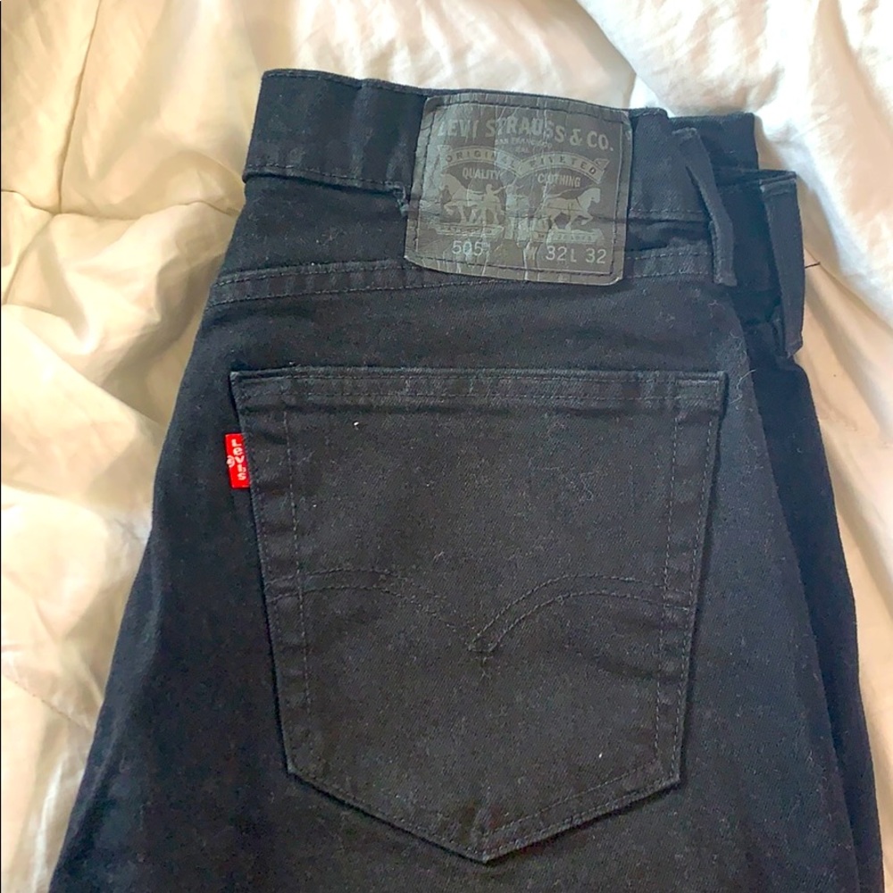 Black Levi jeans